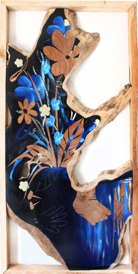 Chloé Kelly Miller - One root, a lot of flowers - 80x40cm